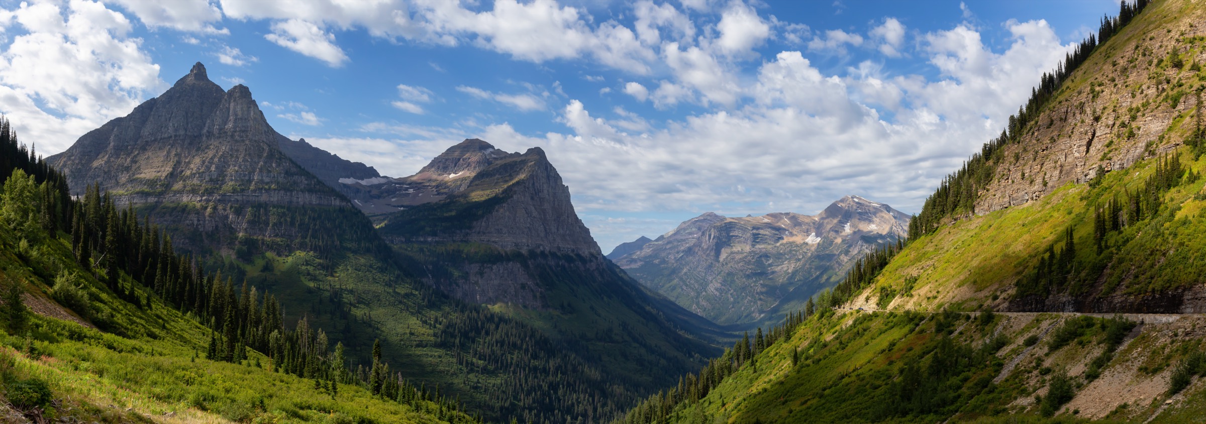 Mountain valley in the Wasatch Back, Utah